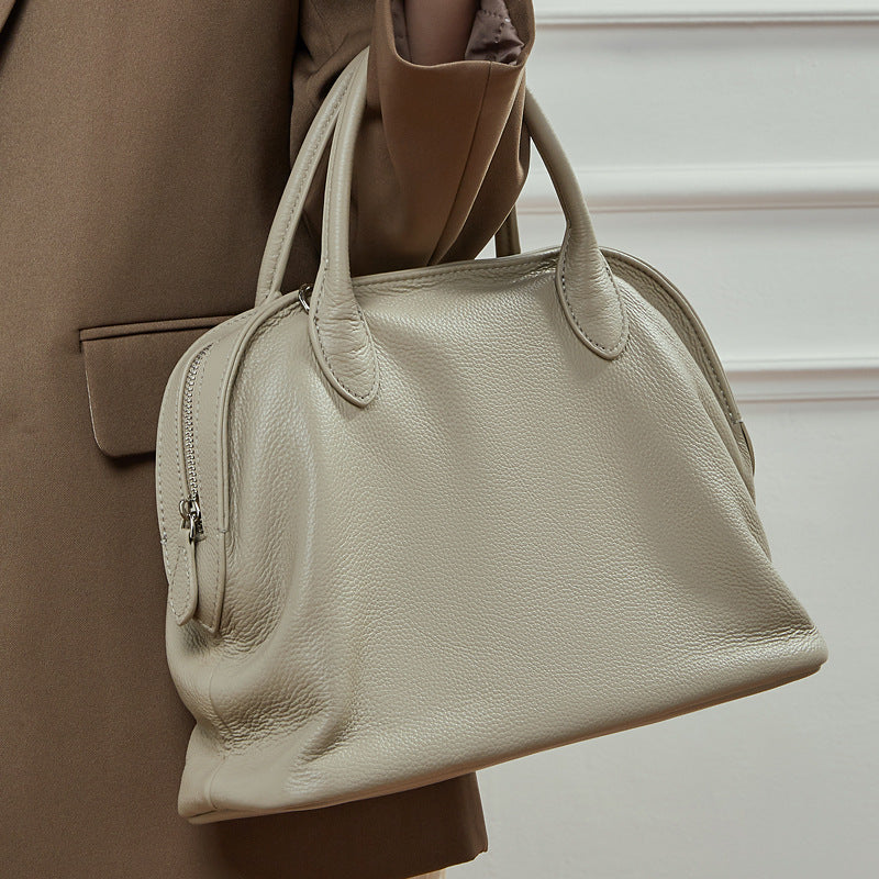 Retro Leather Fashion Tote Bag