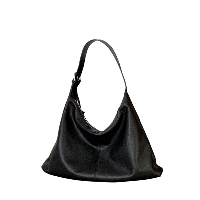 Genuine Leather Shoulder Tote Bag