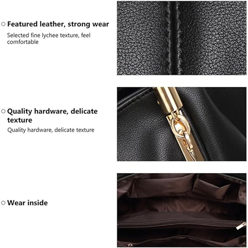Women's Handbag, Leather Shoulder Bag, Hobo Handbag