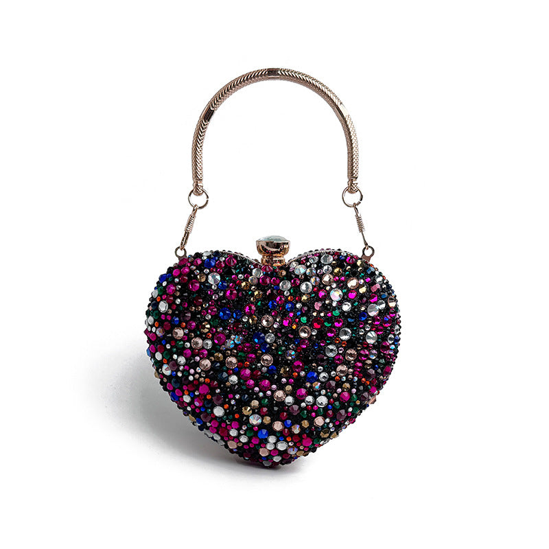 Fashion Chain Diamond-encrusted Shoulder Crossbody Handbag