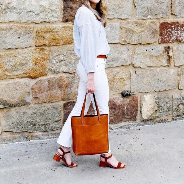 Leather Tote Tote Medium Tote Bag